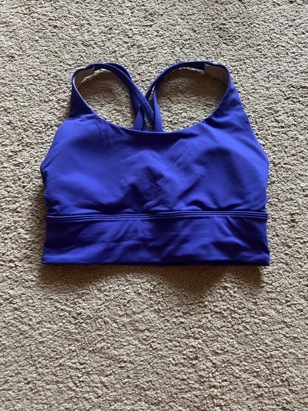 lululemon athletica Strappy Sports Bra in Deep Purple